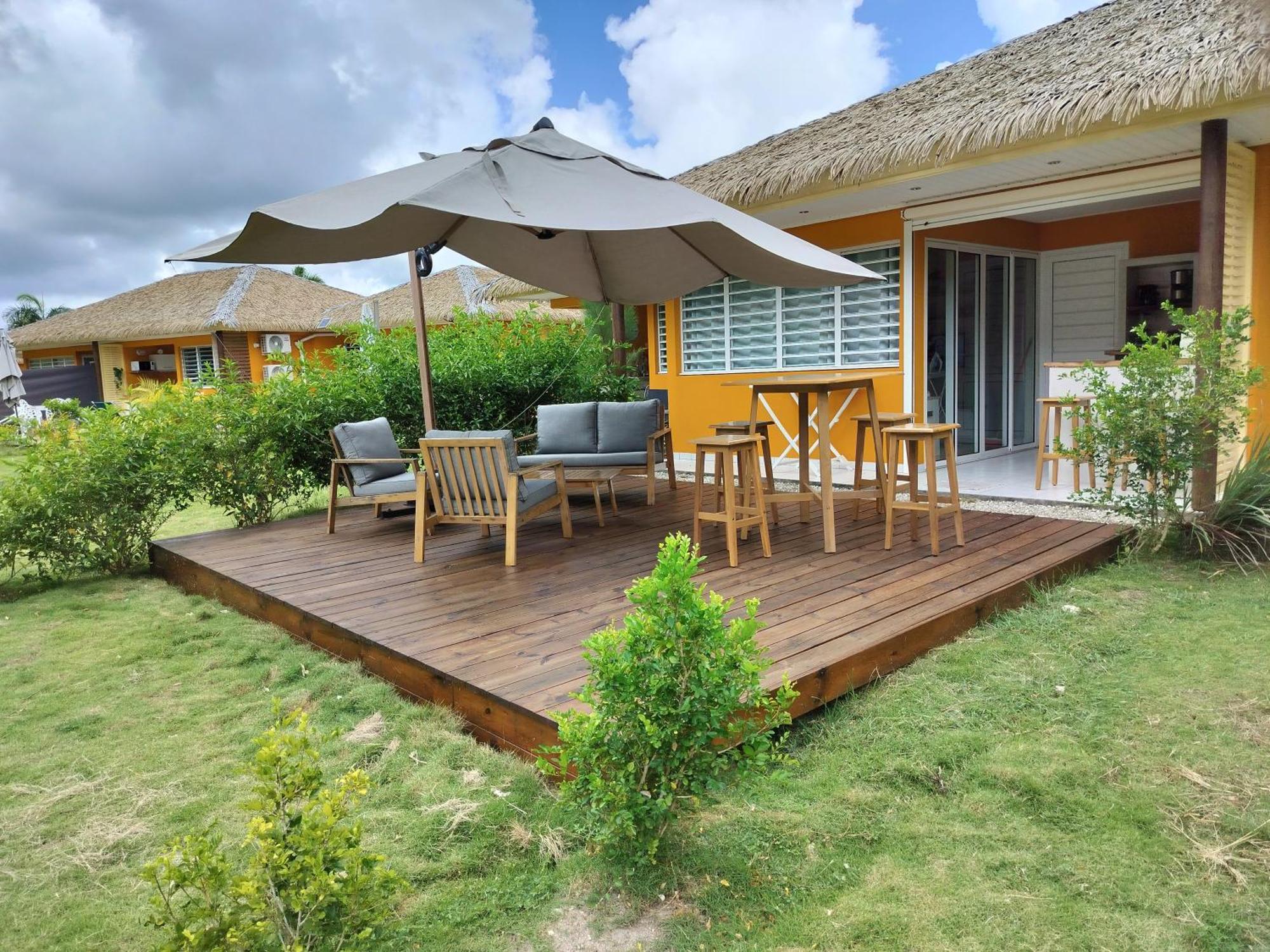 Kaz'Detente, Marie Galante, Plage Kawann Grand-Bourg  Экстерьер фото